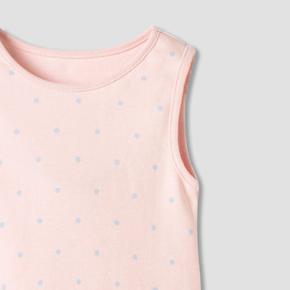 Juniors Printed Sleeveless Bodysuit - Set of 5