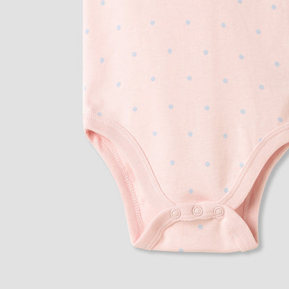 Juniors Printed Sleeveless Bodysuit - Set of 5