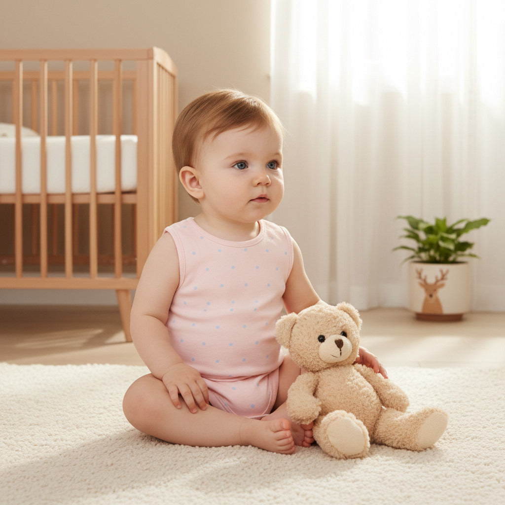 Juniors Printed Sleeveless Bodysuit - Set of 5