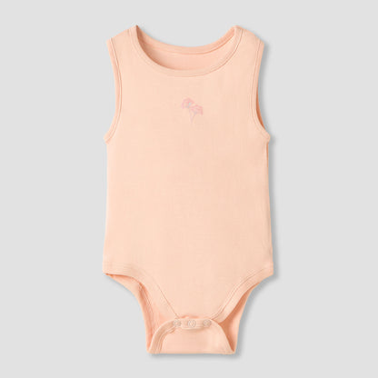 Juniors Printed Sleeveless Bodysuit - Set of 5