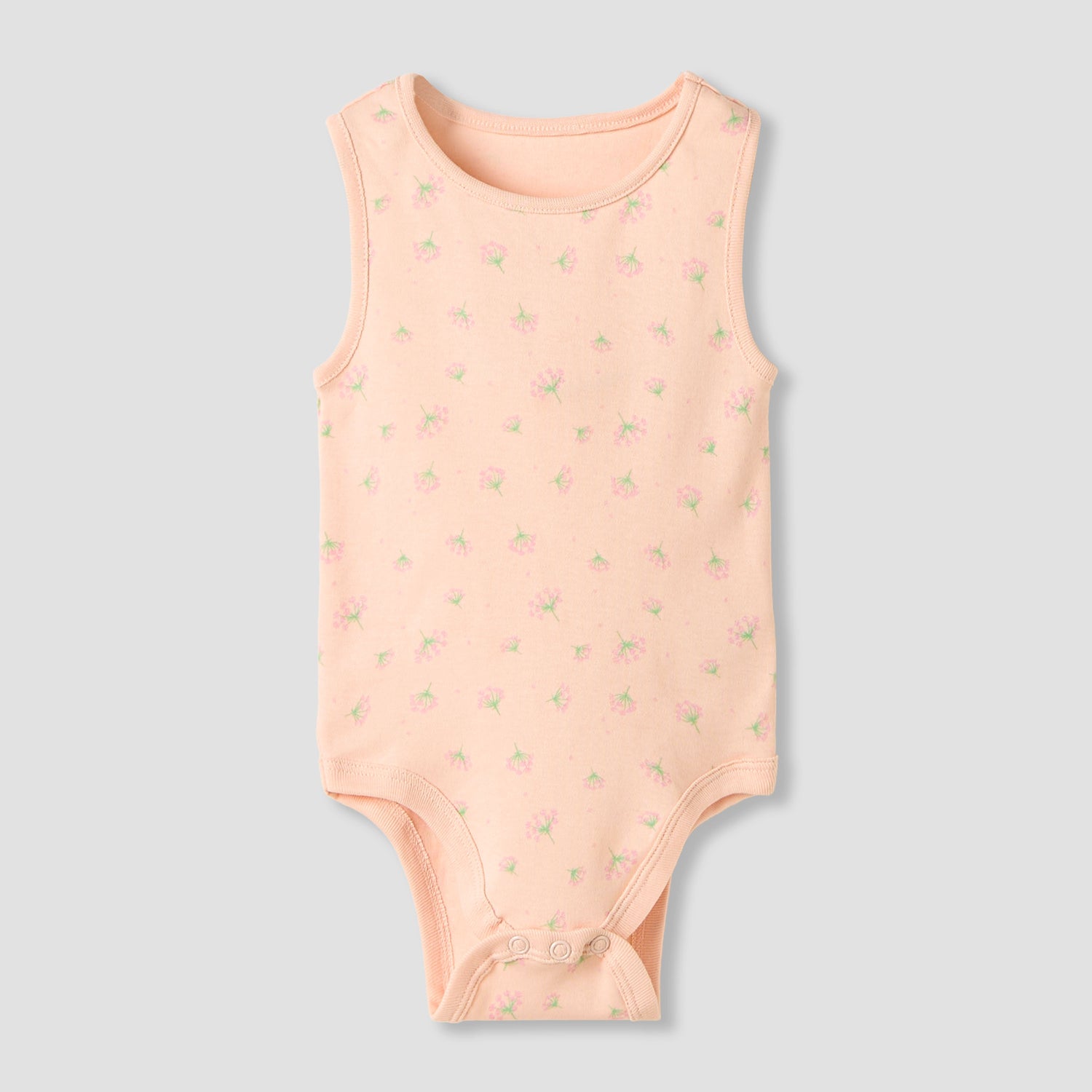 Juniors Printed Sleeveless Bodysuit - Set of 5