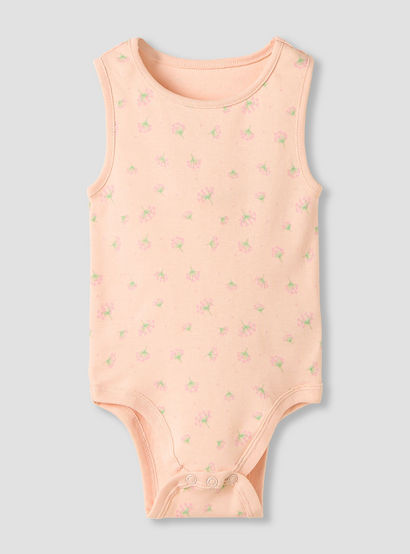 Juniors Printed Sleeveless Bodysuit - Set of 5-baby-girls-clothing-bodysuits-image-6