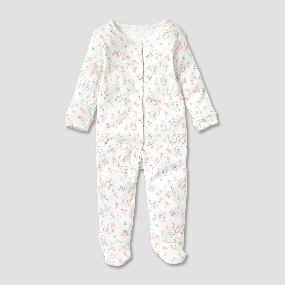 Juniors Assorted Closed Feet Sleepsuit - Set of 3