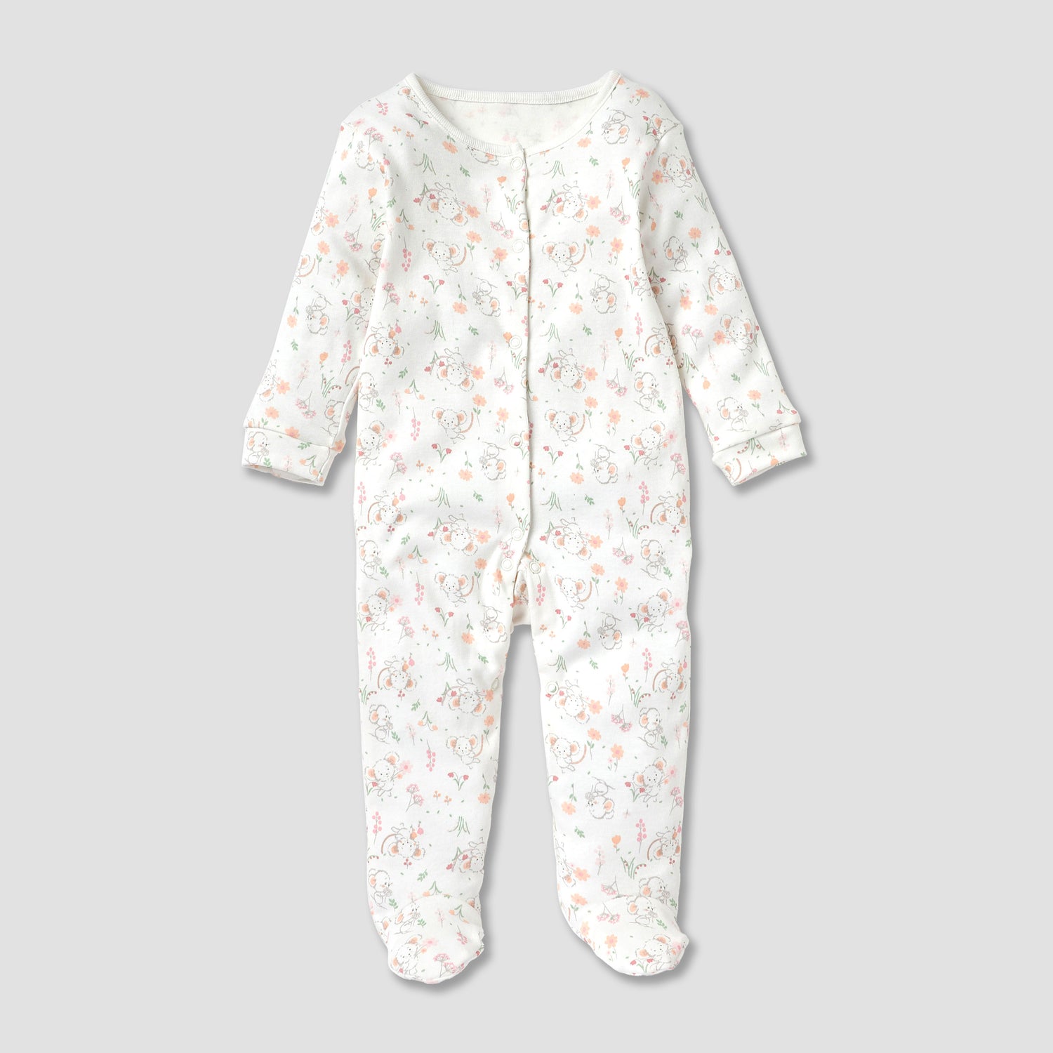 Juniors Assorted Closed Feet Sleepsuit - Set of 3