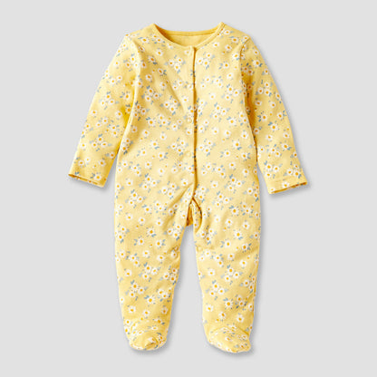 Juniors Printed Sleepsuit - Set of 3
