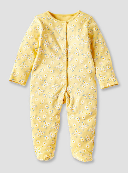 Juniors Printed Sleepsuit - Set of 3-baby-girls-clothing-nightwear-sleepsuits-image-3
