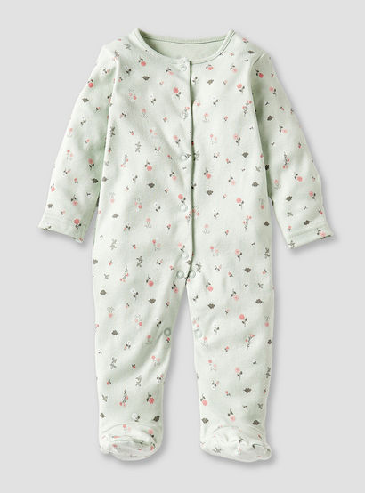Juniors Printed Sleepsuit - Set of 3-baby-girls-clothing-nightwear-sleepsuits-image-4