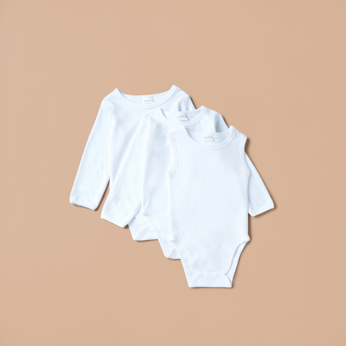Juniors Solid Bodysuit - Set of 3