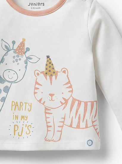 Juniors Cotton Crew Neck Long Sleeves Pyjama Set with Safari Print-baby-boys-clothing-nightwear-pyjamasets-image-6