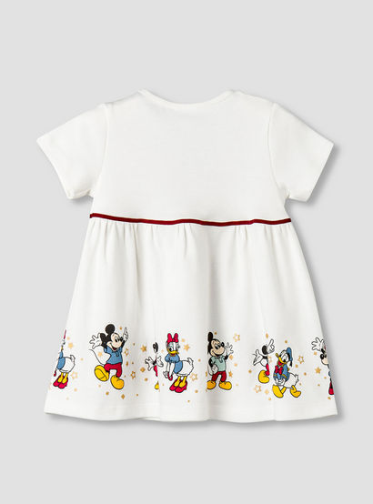 Disney Round Neck Short Sleeve Dress with Hairband-baby-girls-clothing-dressesandjumpsuits-image-4