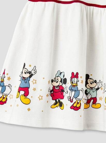 Disney Round Neck Short Sleeve Dress with Hairband-baby-girls-clothing-dressesandjumpsuits-image-7