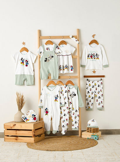 Disney Round Neck Short Sleeve Dress with Hairband-baby-girls-clothing-dressesandjumpsuits-image-9