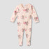 Disney Cotton Long Sleeves Sleepsuit with Minnie Mouse Print - Pink / 9-12 mths