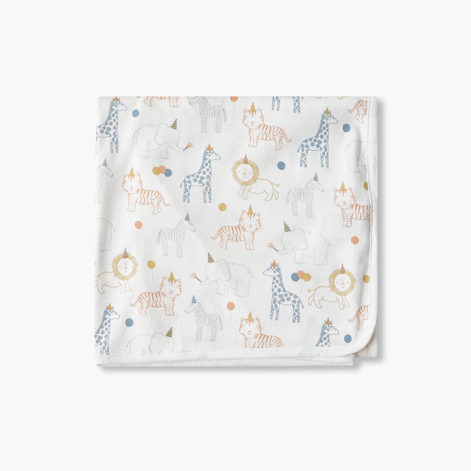 Juniors Receiving Blanket with Safari Print
