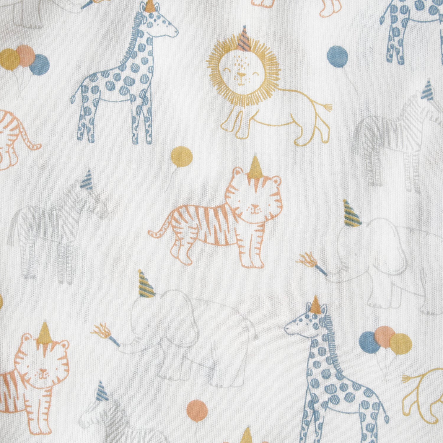 Juniors Receiving Blanket with Safari Print