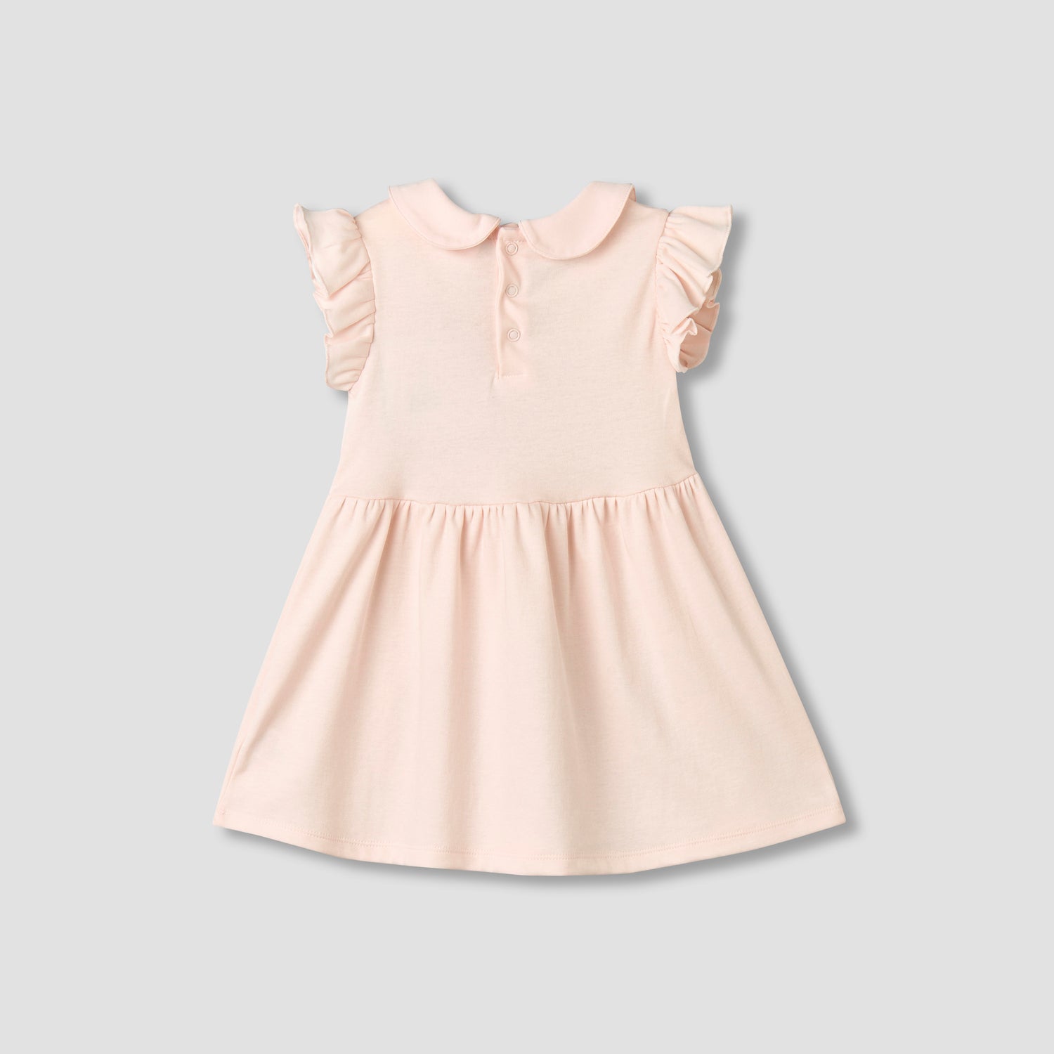 Disney Peter Pan Collar Sleeveless A-line Dress with Minnie Mouse Print