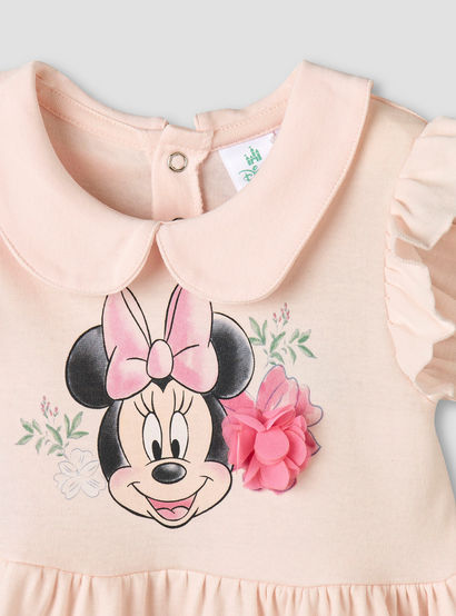 Disney Peter Pan Collar Sleeveless A-line Dress with Minnie Mouse Print-baby-girls-clothing-dressesandjumpsuits-image-4