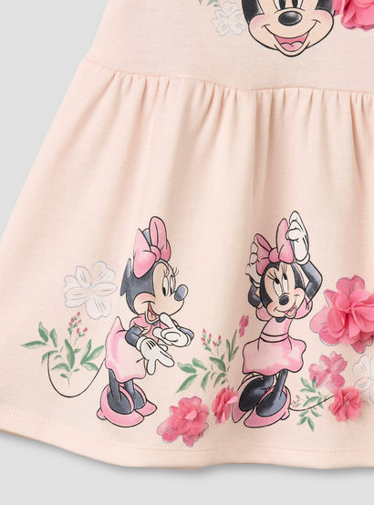Disney Peter Pan Collar Sleeveless A-line Dress with Minnie Mouse Print-baby-girls-clothing-dressesandjumpsuits-image-5