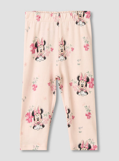 Disney Cotton Collared Long Sleeves Pyjama Set with Minnie Mouse Print-baby-girls-clothing-nightwear-pyjamasets-image-3