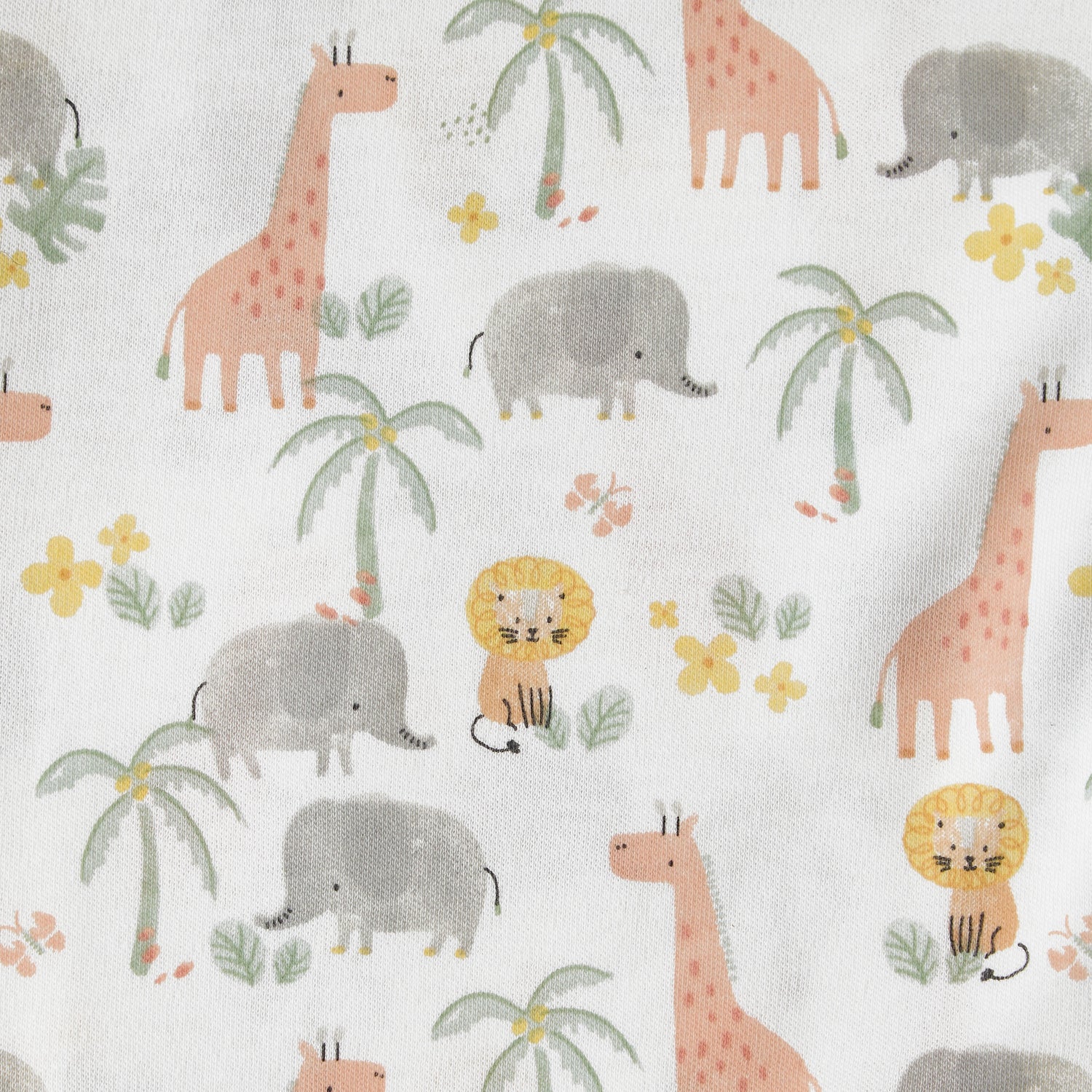 Juniors Receiving Blanket with Safari Print