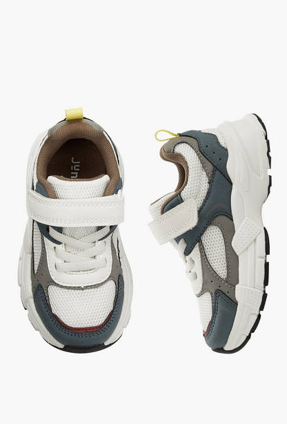 Juniors Boys Hook &amp; Loop Ankle Sneakers-undefined-image-1