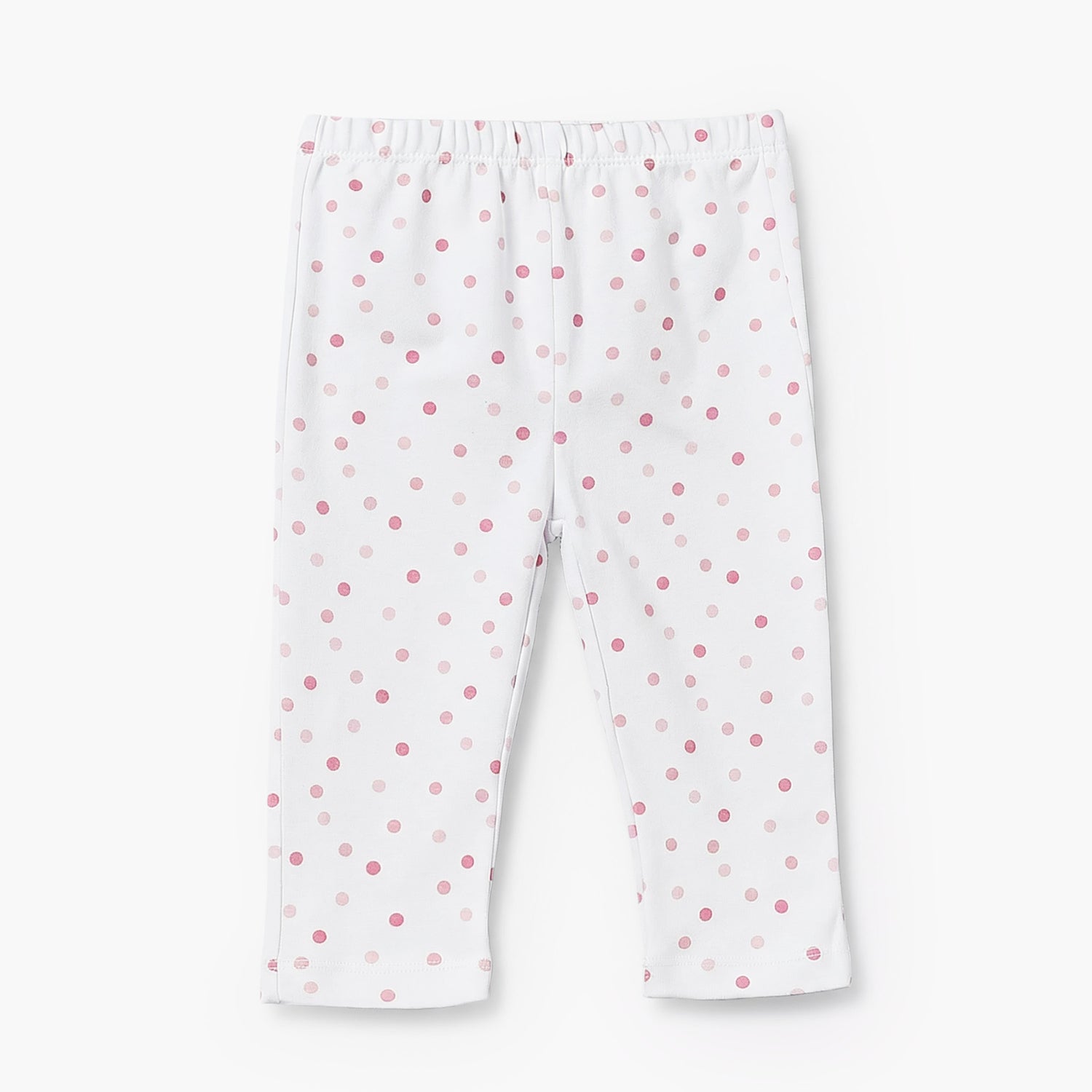 Juniors Cotton Round Neck Long Sleeves Pyjama Set with Polka Dot Print