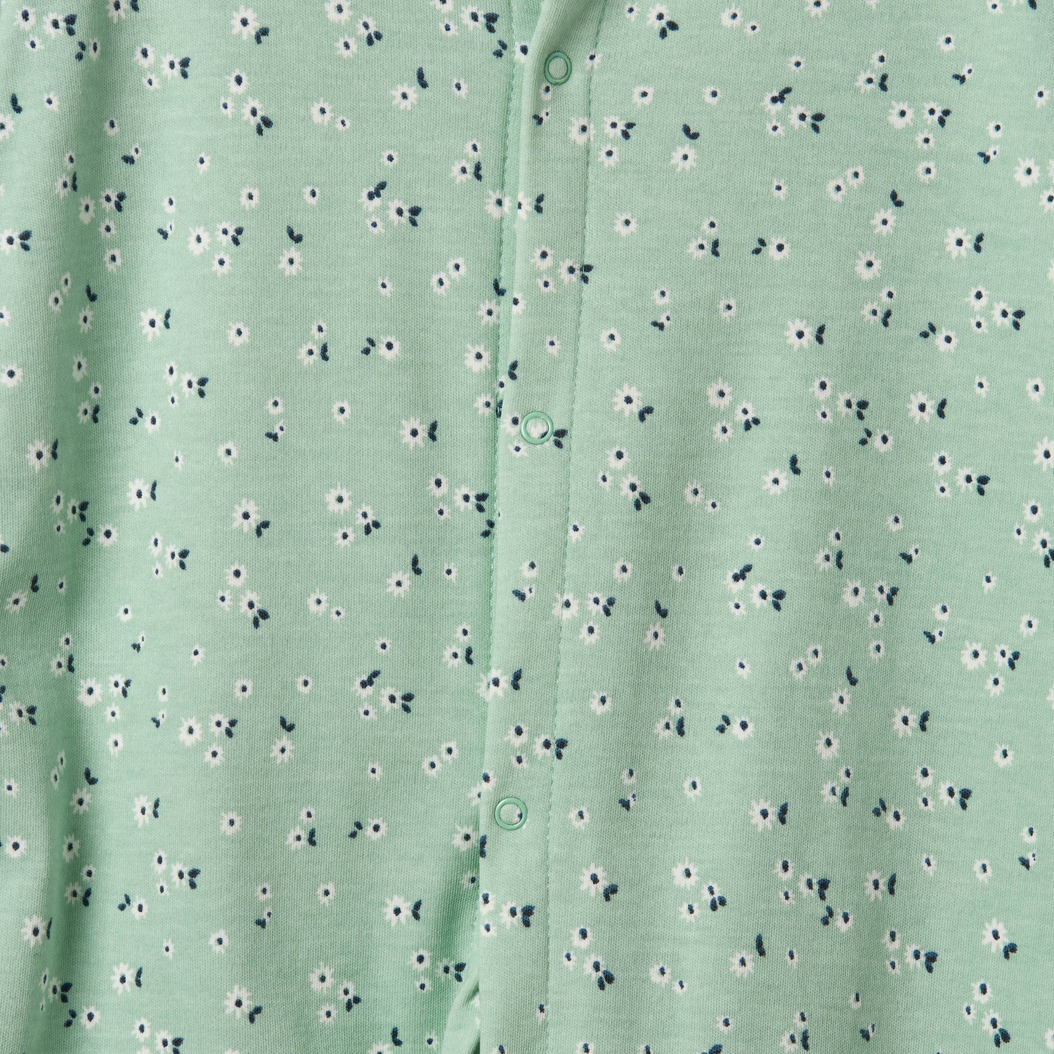 Pack of 3 Juniors Cotton Round Neck Long Sleeves Sleepsuit with Floral Print
