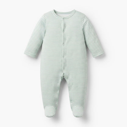 Pack of 3 Juniors Cotton Crew Neck Long Sleeves Sleepsuit with Car Print