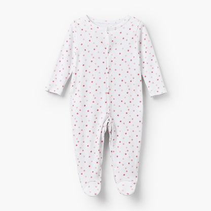 Pack of 3 Juniors Cotton Crew Neck Long Sleeves Sleepsuit with Bunny Print