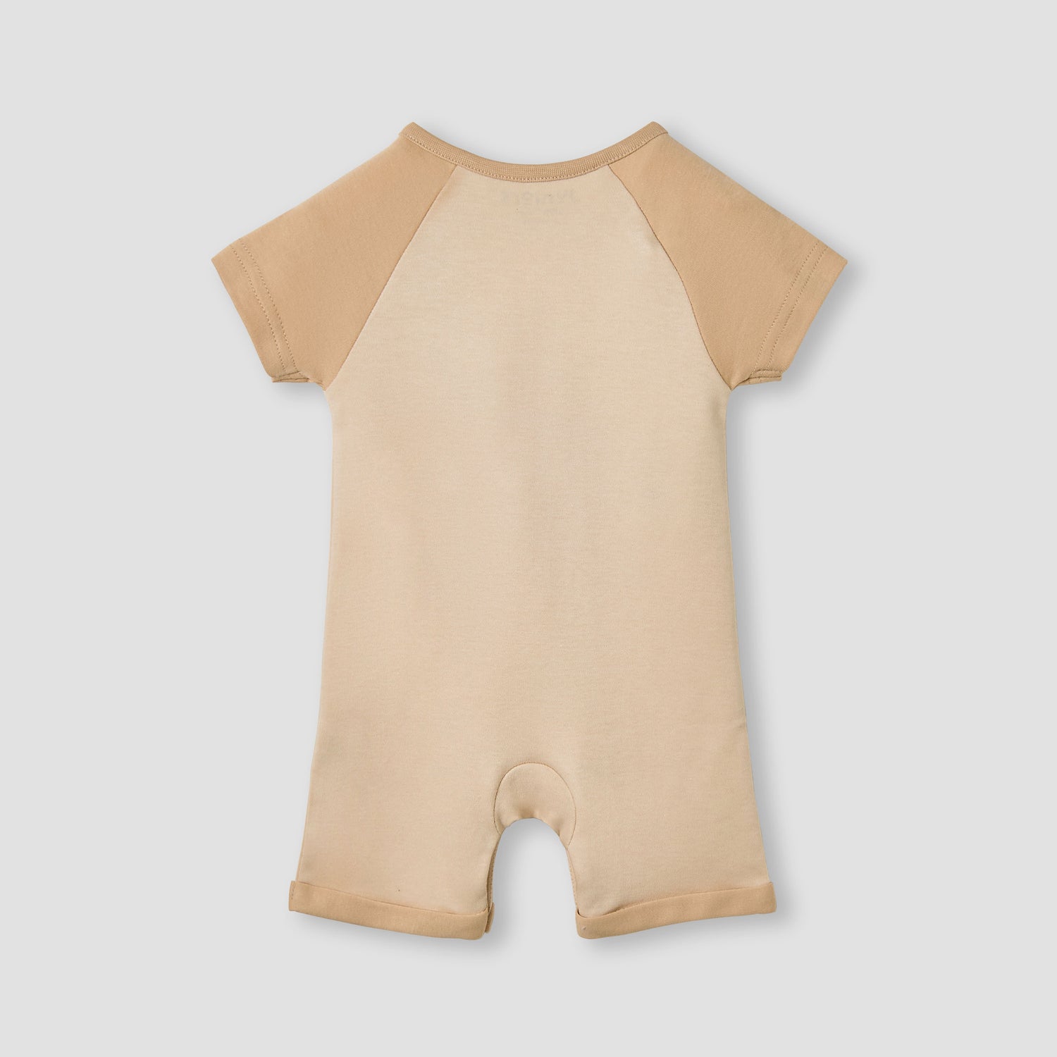 Juniors Animal Applique Romper with Raglan Sleeves