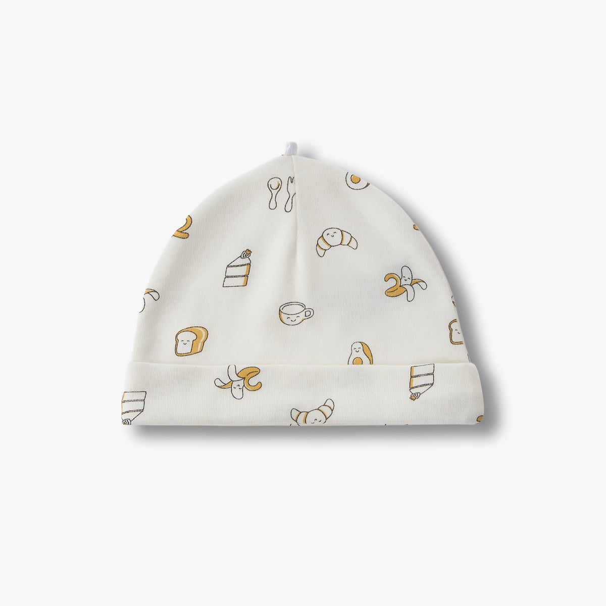 Pack of 2 Juniors Cap with Breakfast Print