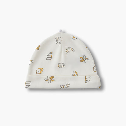 Pack of 2 Juniors Cap with Breakfast Print