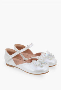 Juniors Girls Butterfly Embellished Mary Jane Shoes-undefined-image-1