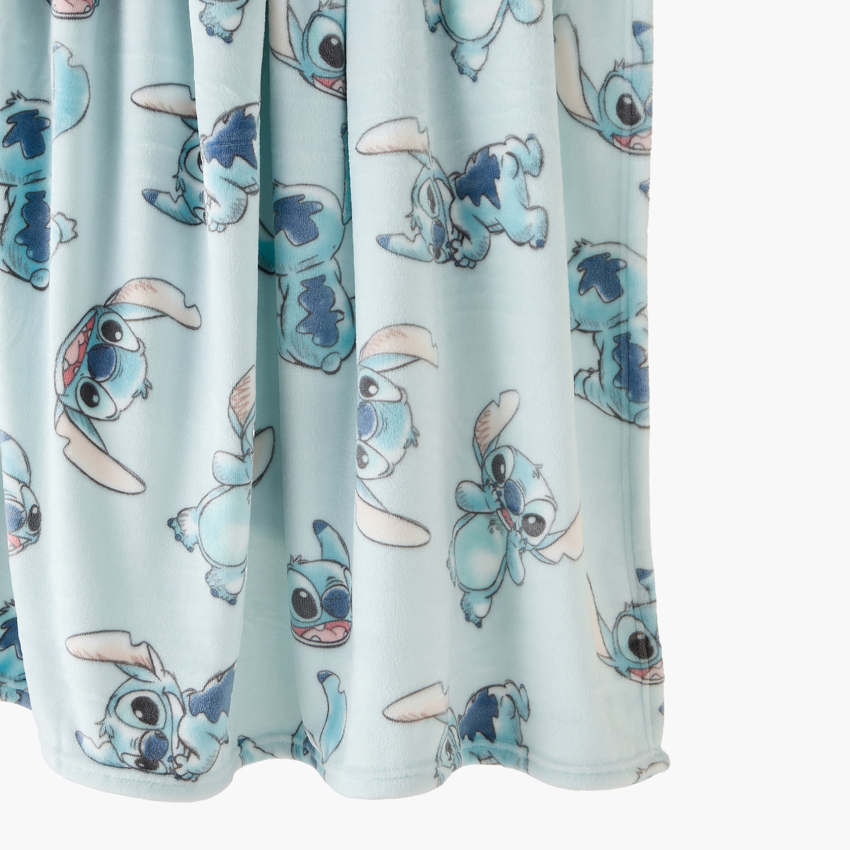Disney Raschel Blanket with Stitch Print, 150x200 cm
