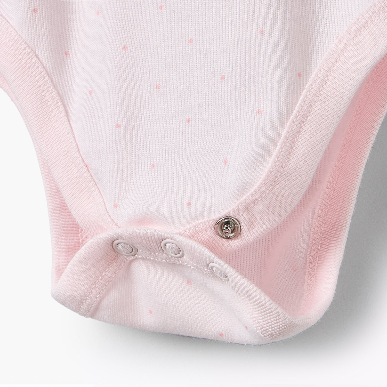 Pack of 5 Juniors Cotton Sleeveless Bodysuit with Snap Button Closure