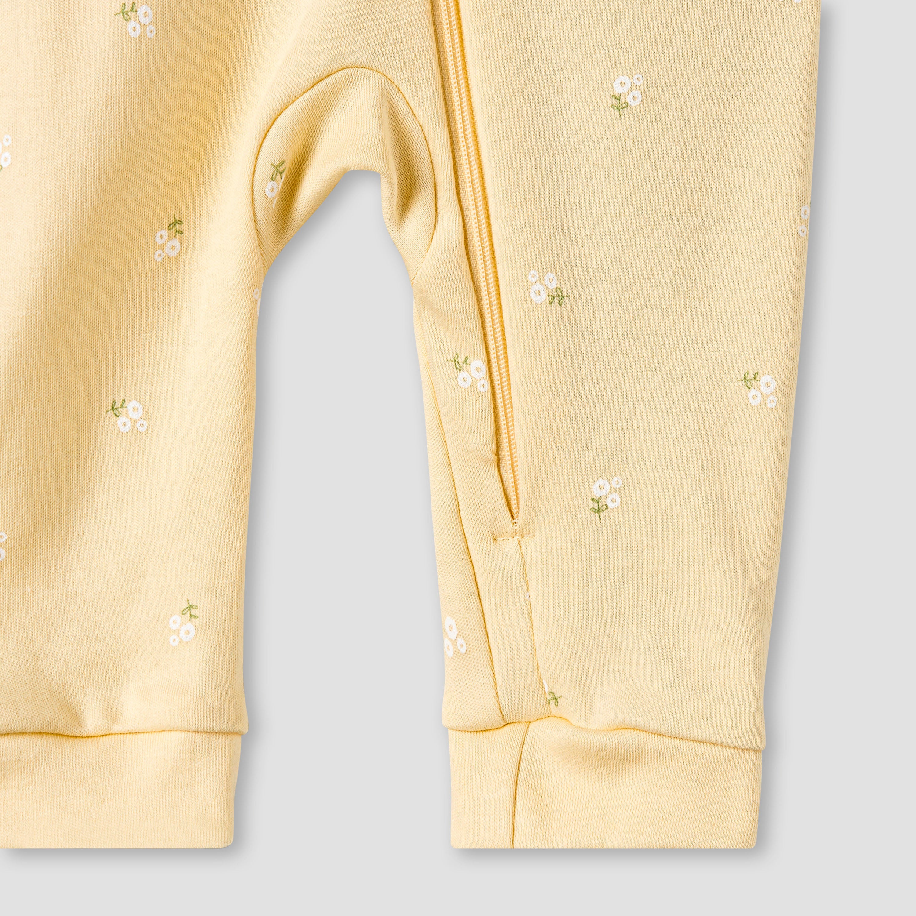 Pack of 3 Juniors Cotton Long Sleeves Sleepsuit with Floral Print