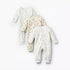 Pack of 3 Juniors Cotton Long Sleeves Sleepsuit with Printed Design - Multicolour / 12-18 mths