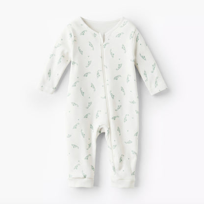 Pack of 3 Juniors Cotton Long Sleeves Sleepsuit with Printed Design