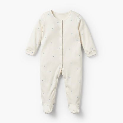 Pack of 3 Juniors Cotton Crew Neck Long Sleeves Sleepsuit with Assorted Print