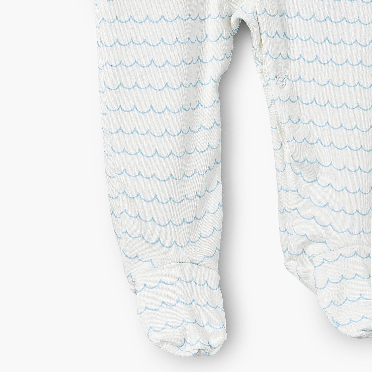 Pack of 3 Juniors Cotton Crew Neck Long Sleeves Sleepsuit with Nautical Print