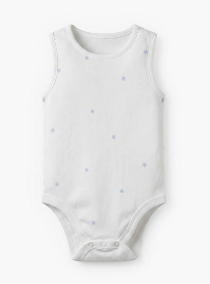 Pack of 5 Juniors Cotton Round Neck Sleeveless Bodysuit with Print-baby-girls-clothing-bodysuits-image-8