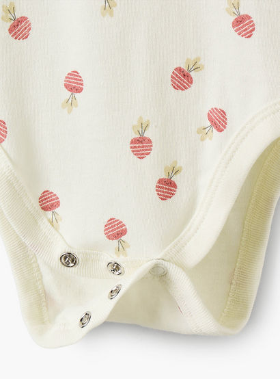 Pack of 5 Juniors Cotton Round Neck Sleeveless Bodysuit with Print-baby-girls-clothing-bodysuits-image-10