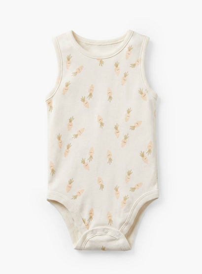Pack of 5 Juniors Cotton Round Neck Sleeveless Bodysuit with Print-baby-girls-clothing-bodysuits-image-8