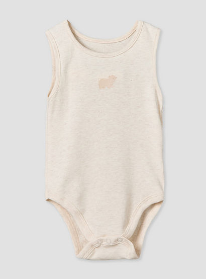 Pack of 5 Juniors Crew Neck Sleeveless Bodysuit with Assorted Print-baby-boys-clothing-bodysuits-image-6
