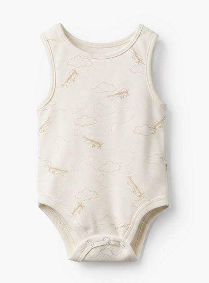 Pack of 7 Juniors Crew Neck Sleeveless Bodysuit with Vehicle Print-baby-boys-clothing-bodysuits-image-3
