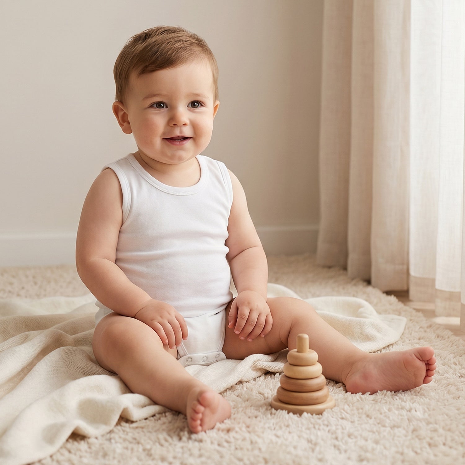 Juniors Solid Sleeveless Bodysuit - Set of 5