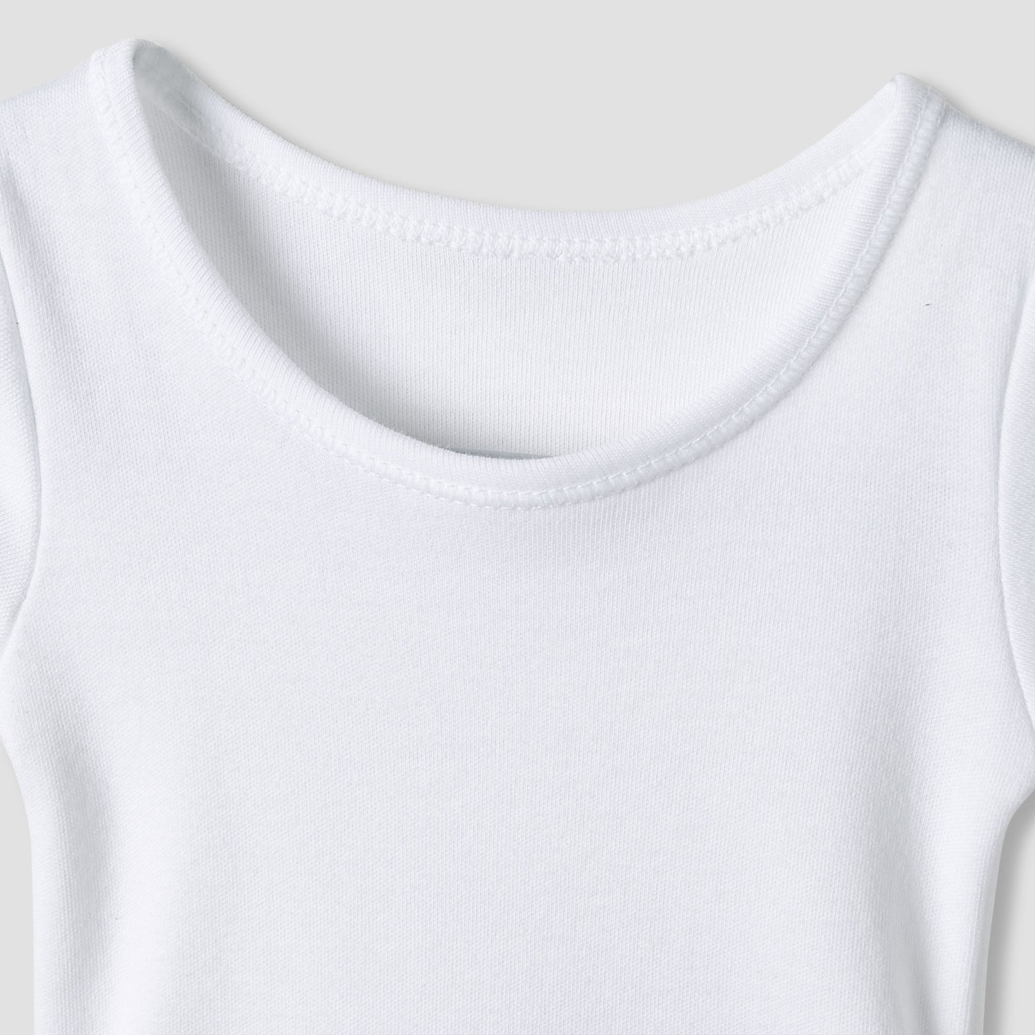 Juniors Short Sleeves Bodysuit with Snap Button Closure - Set of 3