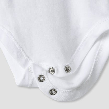 Juniors Short Sleeves Bodysuit with Snap Button Closure - Set of 3
