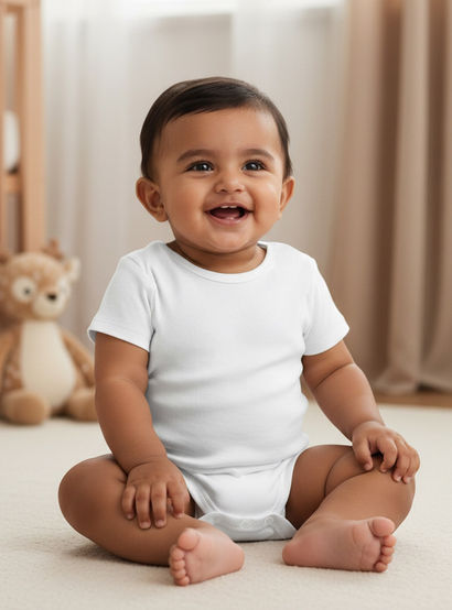 Juniors Short Sleeves Bodysuit with Snap Button Closure - Set of 3-baby-boys-clothing-multipacks-image-5