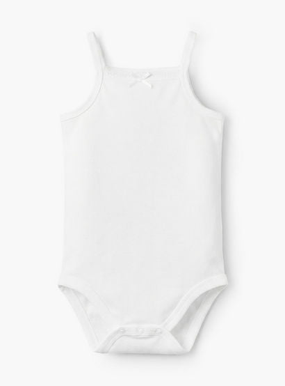 Juniors Solid Sleeveless Bodysuit - Set of 5-baby-girls-clothing-bodysuits-image-3